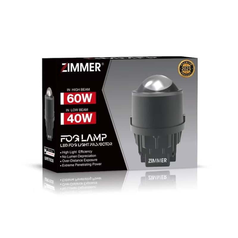 لنز پرژکتور فن دار R32 سه رنگ زیمر Zimmer ( بسته دو عددی )