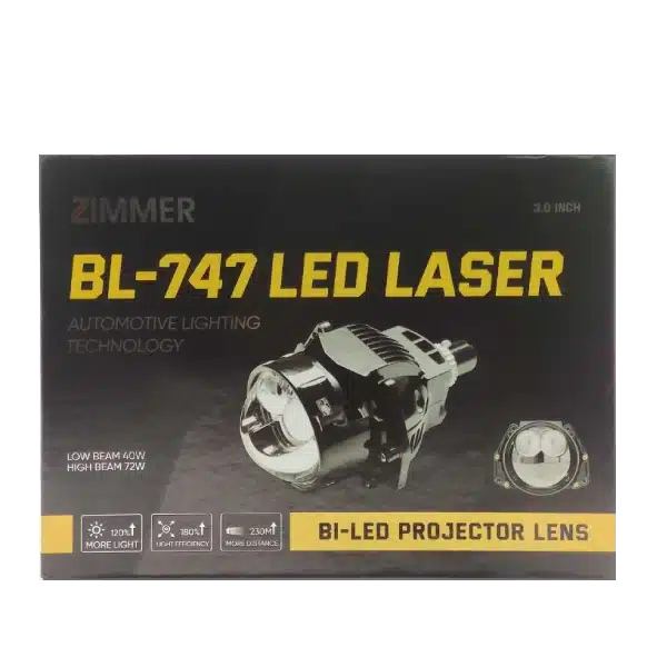 لنز BI LED 747 ZIMMER زیمر (بسته دو عددی)